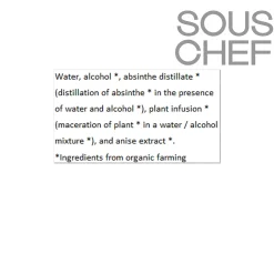 Grand Rubren Ingredients Brands|Drinks^Organic Absinth 55V, 700ml