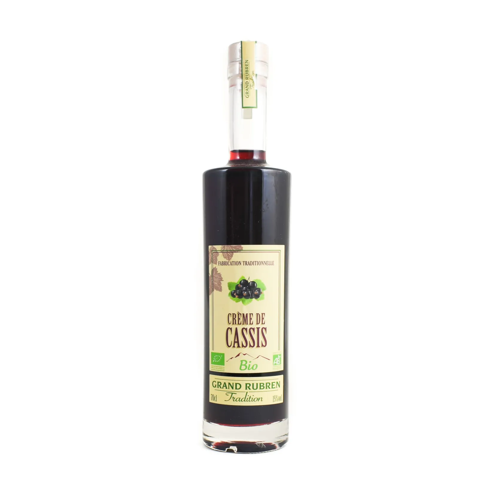 Grand Rubren Ingredients Brands|Drinks^Organic Blackcurrant Liquer 15V, 700ml