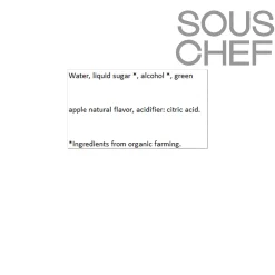 Grand Rubren Ingredients Brands|Drinks^Organic Manzana Green Apple Liqueur 15V, 700ml