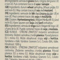 Granoro SRL Ingredients Brands|Pasta, Rice & Beans^Granoro Couscous, 1kg