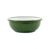 Kapka Tableware Brands|Crockery & Dinnerware^Green Marble Enamel Shallow Bowl