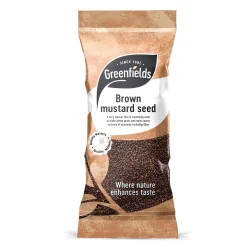 Greenfields Ingredients Brands|Indian Ingredients^Brown Mustard Seeds, 100g