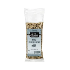 Greenfields Ingredients Brands|Herbs & Spices^White Peppercorns, 75g