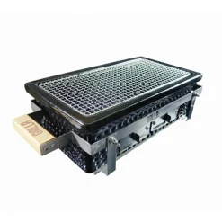 Grllr Japanese Ingredients|Food Smokers^Osaka Shichirin Tabletop BBQ, Black