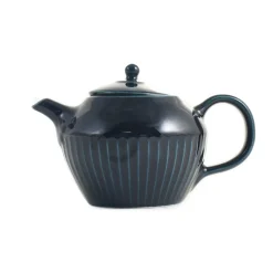 Kiji Stoneware & Ceramics Japanese Ingredients|Japanese Tableware^Gyo Blue Tea Pot, 400ml