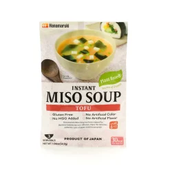Hanamaruki Ingredients Brands|Japanese Ingredients^Vegan Instant Miso Soup Tofu - 3 pack