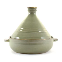 Sauerkraut Pots Middle Eastern Ingredients|African Ingredients^Handmade Glazed Stoneware Tagine, 23cm