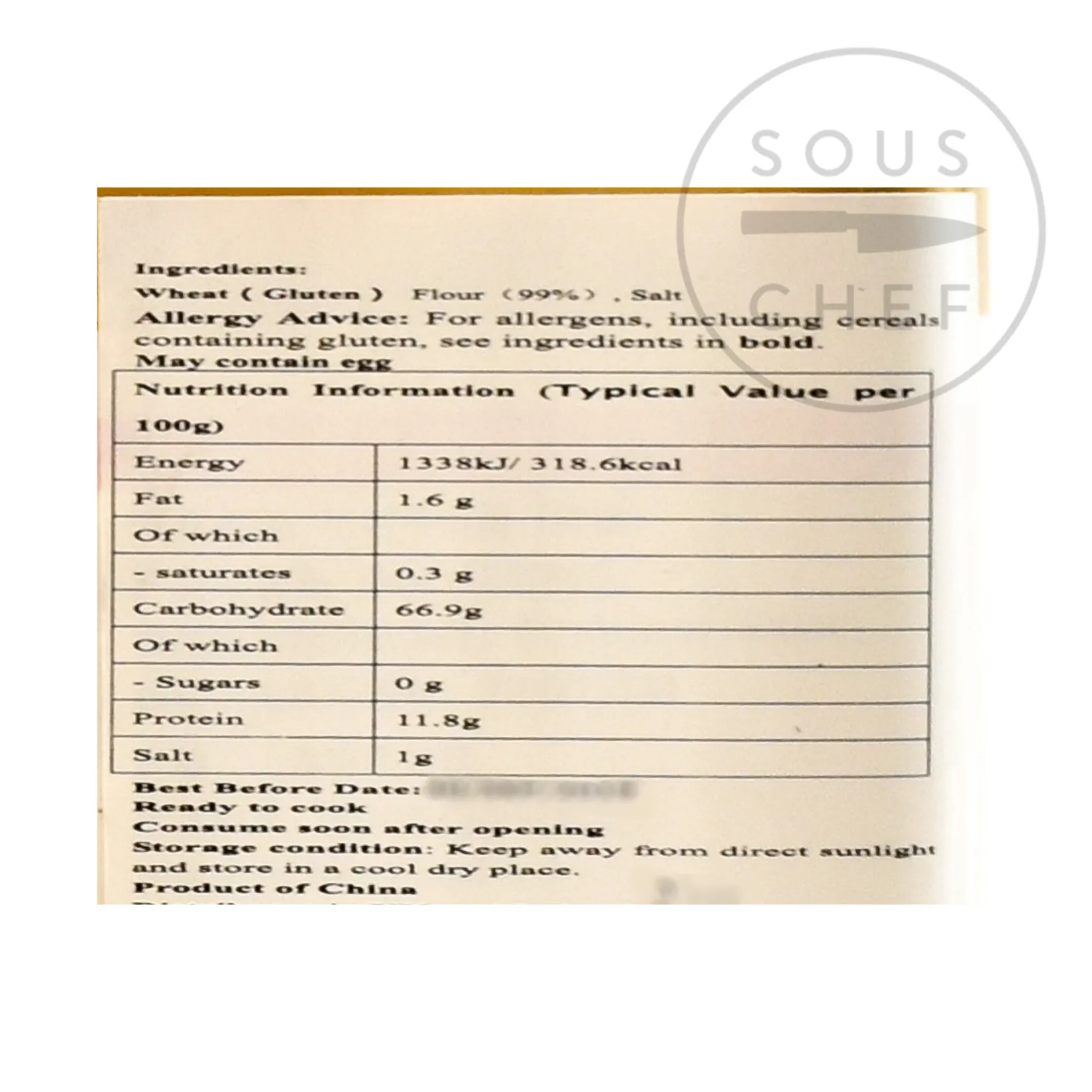 NK Ingredients Brands|Chinese Ingredients^Handmade Noodle, 600g