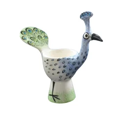 Hannah Turner Tableware Brands^Peacock Egg Cup, 14cm