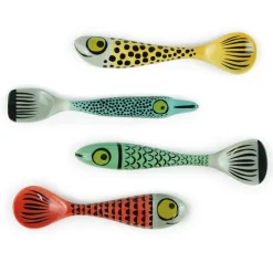 Hannah Turner Cutlery|Tableware Brands^Set of 4 Fish Spoons, 13cm