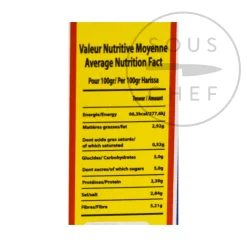 La Flamme Du Cap Bon Middle Eastern Ingredients|African Ingredients^Harissa Paste, 70g