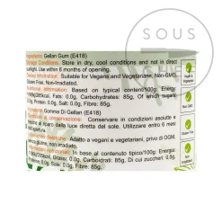 Special Ingredients Ingredients Brands|Baking Ingredients^High Acyl Gellan Gum LT100, 100g