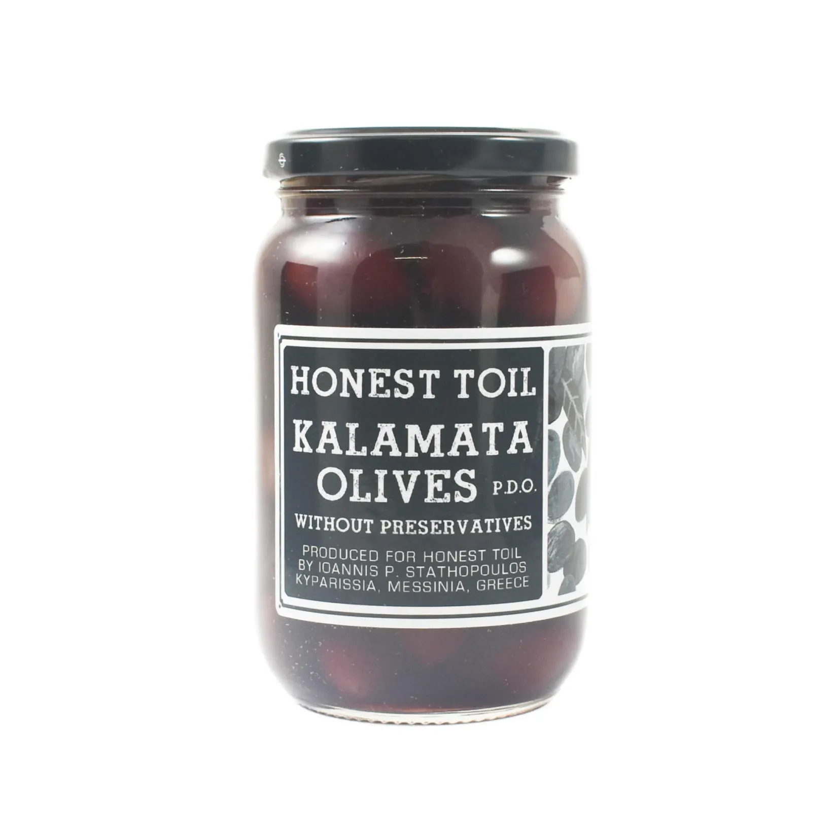 Honest Toil Ingredients Brands|Snacks^Kalamata Olives, 215g