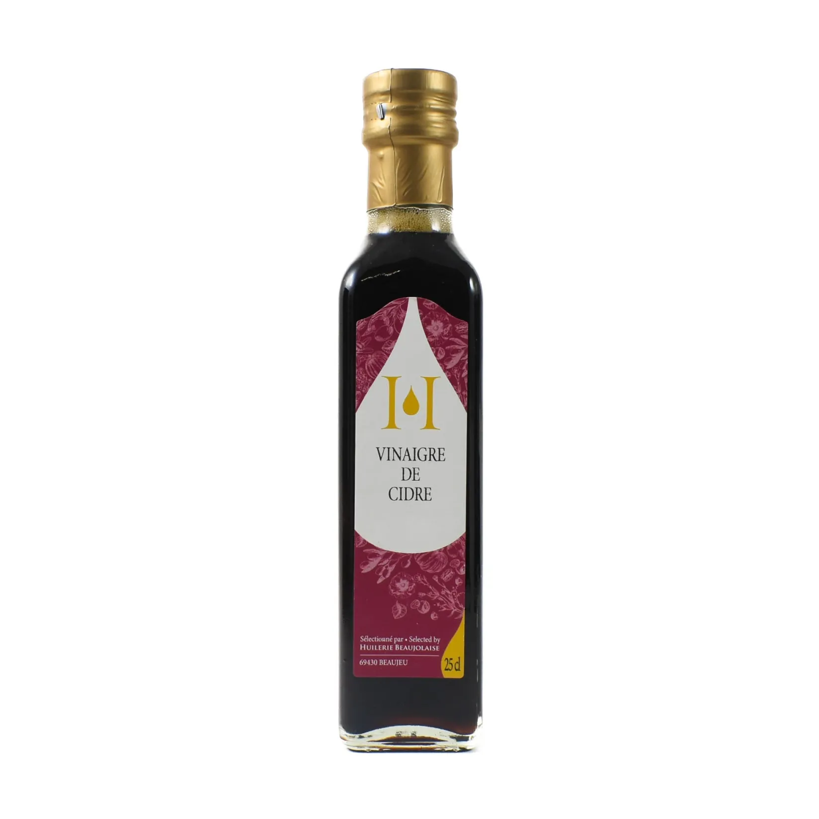 Huilerie Beaujolaise Ingredients Brands|Oil, Vinegar & Dressings^2 Year Aged Fruit Vinegar Cider, 250ml