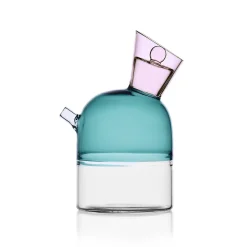 Ichendorf Milano Tableware Brands^Blue and Pink Oil Bottle