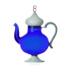 Ichendorf Milano Tableware Brands^Blue Teapot with Green Lid, 26.5cm