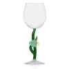 Ichendorf Milano Tableware Brands|Table Setting^Green Fish and Seaweed Wine Glass, 350ml