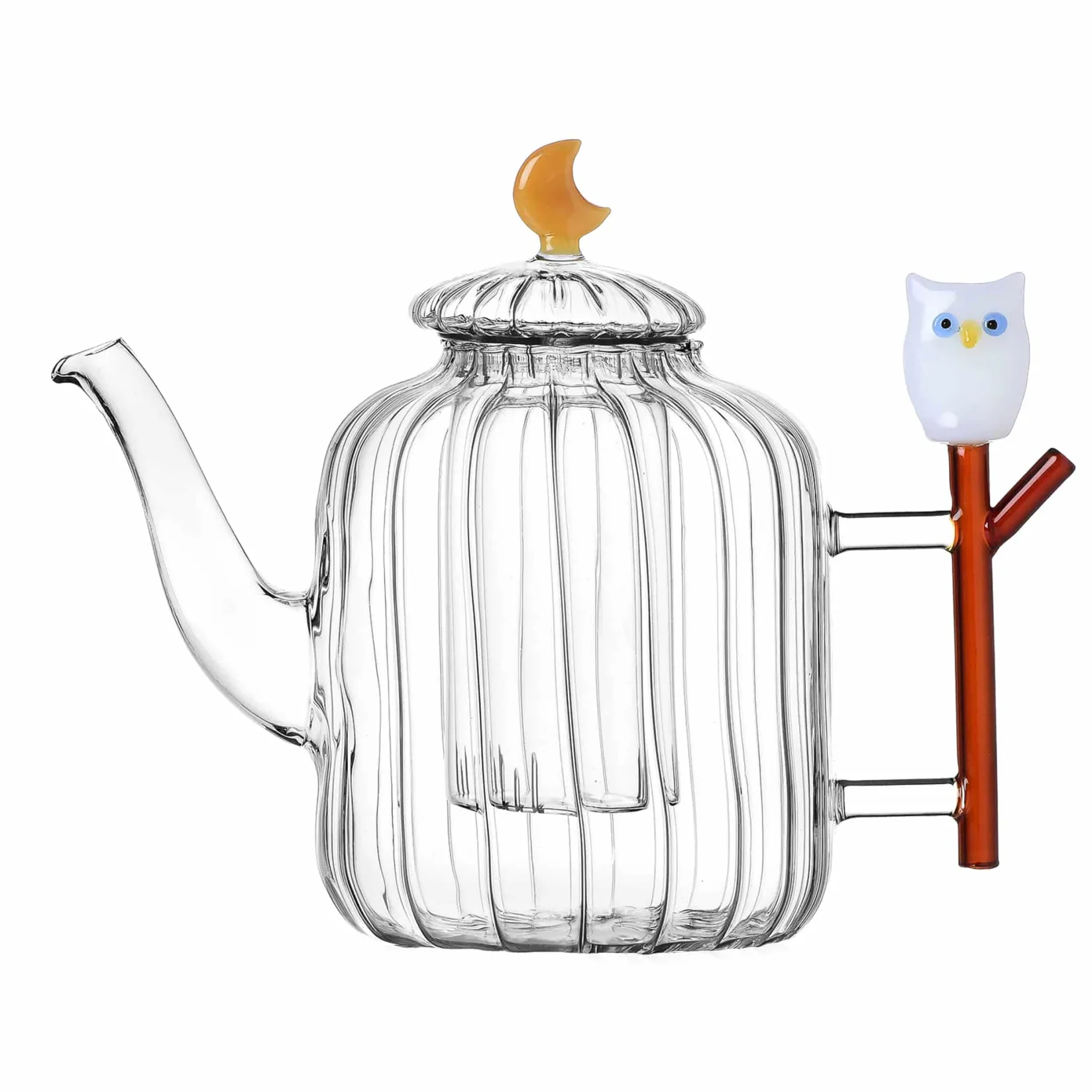 Ichendorf Milano Tableware Brands^Optic Owl & Moon Teapot, 1 Litre