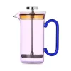 Ichendorf Milano Tableware Brands^Pink and Blue French Press, 400ml