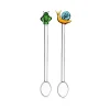 Ichendorf Milano Tableware Brands|Cutlery^Snail and Frog Set of 2 Stirring Spoons, 15cm