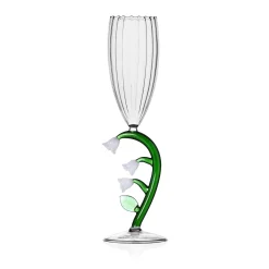 Ichendorf Milano Tableware Brands^White Flower Optical Champagne Flute, 160ml