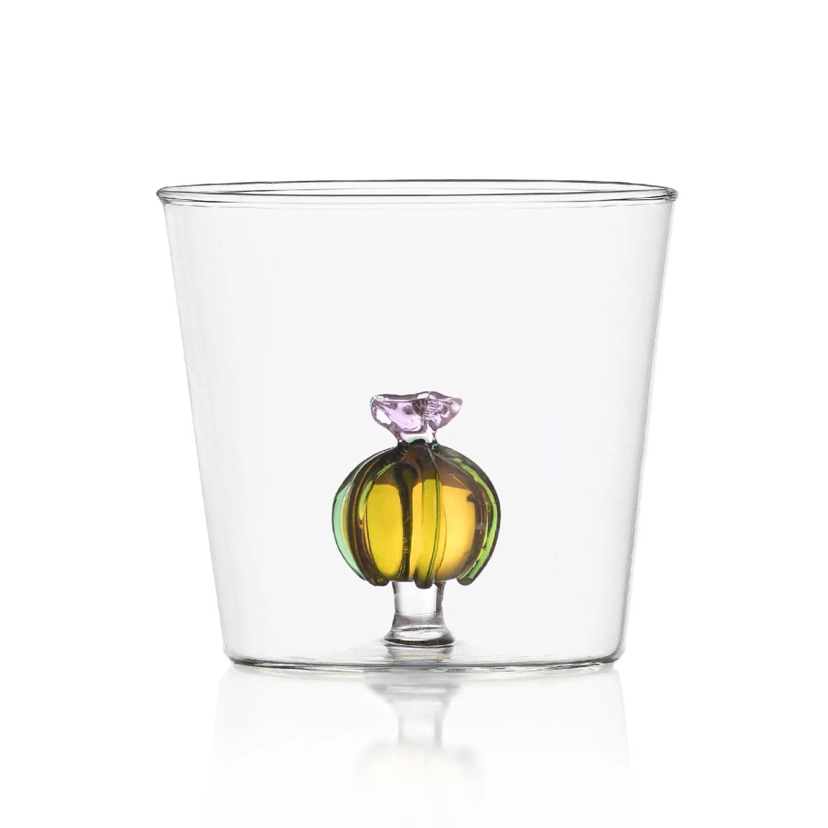 Ichendorf Milano Table Setting|Drinking Glasses^Yellow Cactus with Flower Tumbler, 300ml