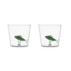 Ichendorf Milano Tableware Brands^Ichendorf Set of 2 Green Sardine Tumblers, 300ml