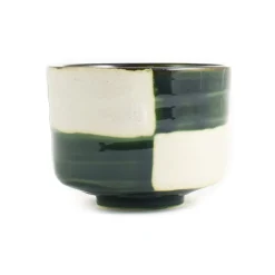 Kiji Stoneware & Ceramics Japanese Ingredients|Japanese Tableware^Ichimatsu Matcha Bowl