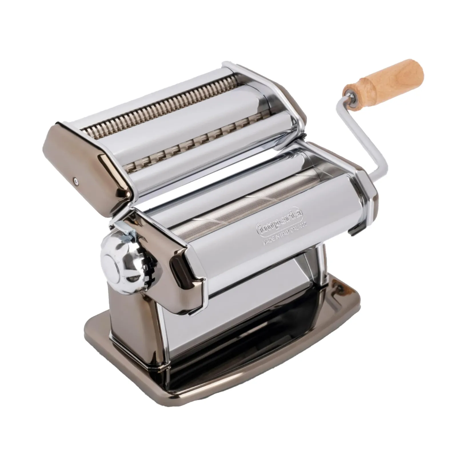 Imperia Pasta Italian Ingredients|Kitchen Tools & Utensils^Imperia Black Gourmet Pasta Maker with Textured Rollers