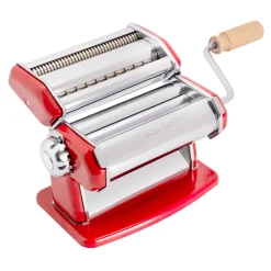 Imperia Pasta Italian Ingredients|Kitchen Tools & Utensils^Imperia Red Pasta Maker with Dust Bag & Hopper