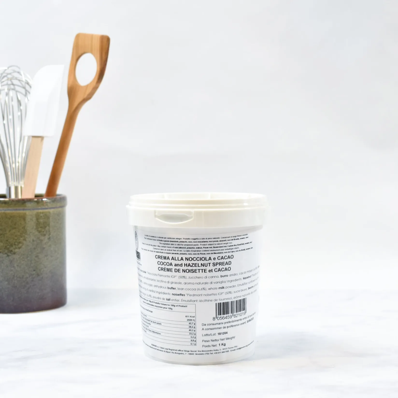 Pariani Ingredients Brands|Italian Ingredients^Italian Hazelnut Gianduja Paste, 1kg