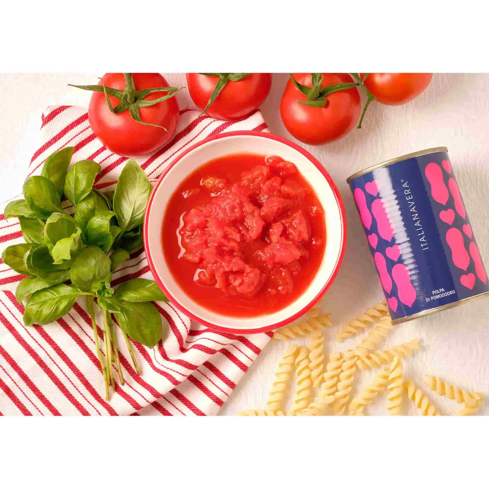 Italianavera Italian Ingredients|Vegetables^Chopped Tomatoes, 400g