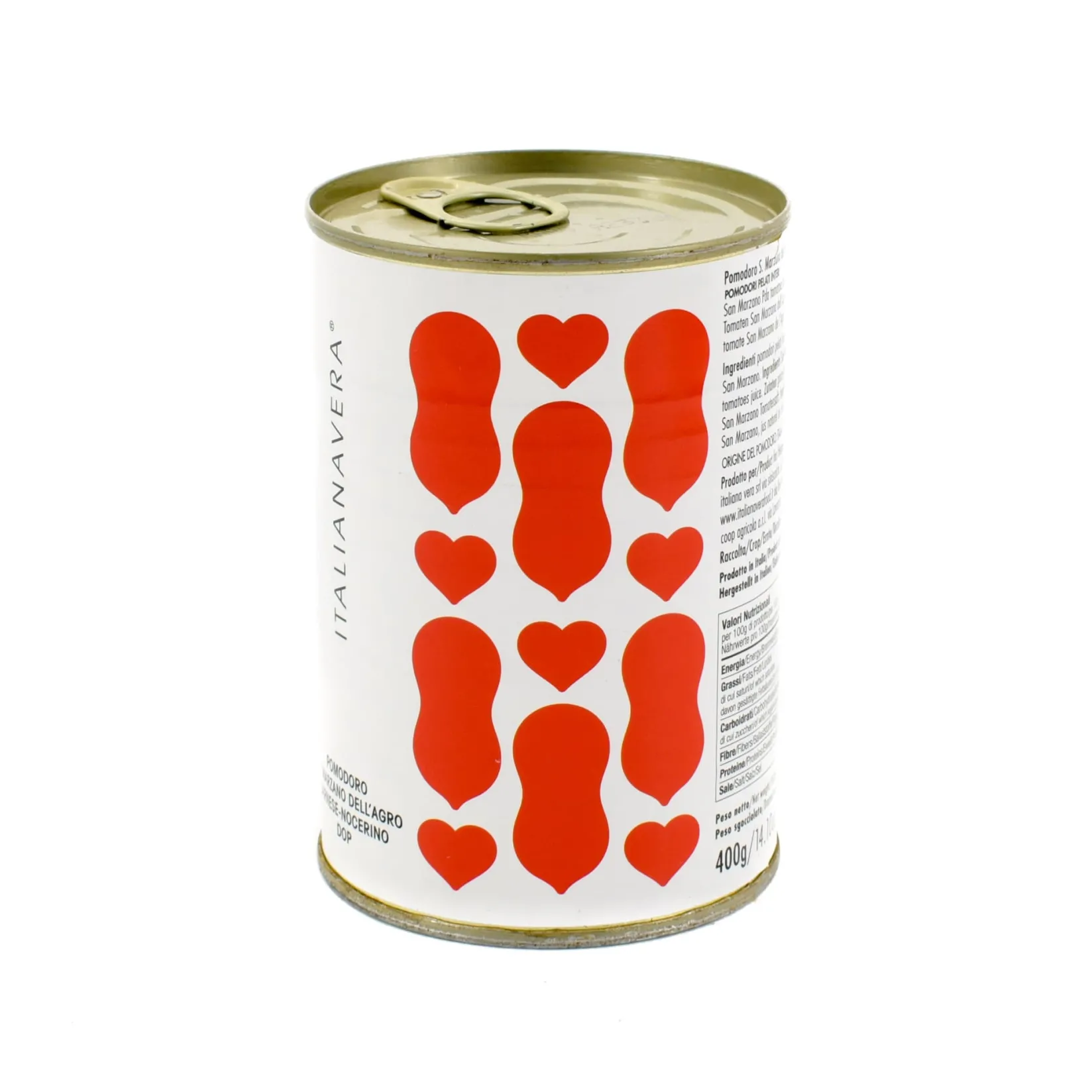 Italianavera Italian Ingredients|Vegetables^DOP San Marzano Peeled Tomatoes, 400g