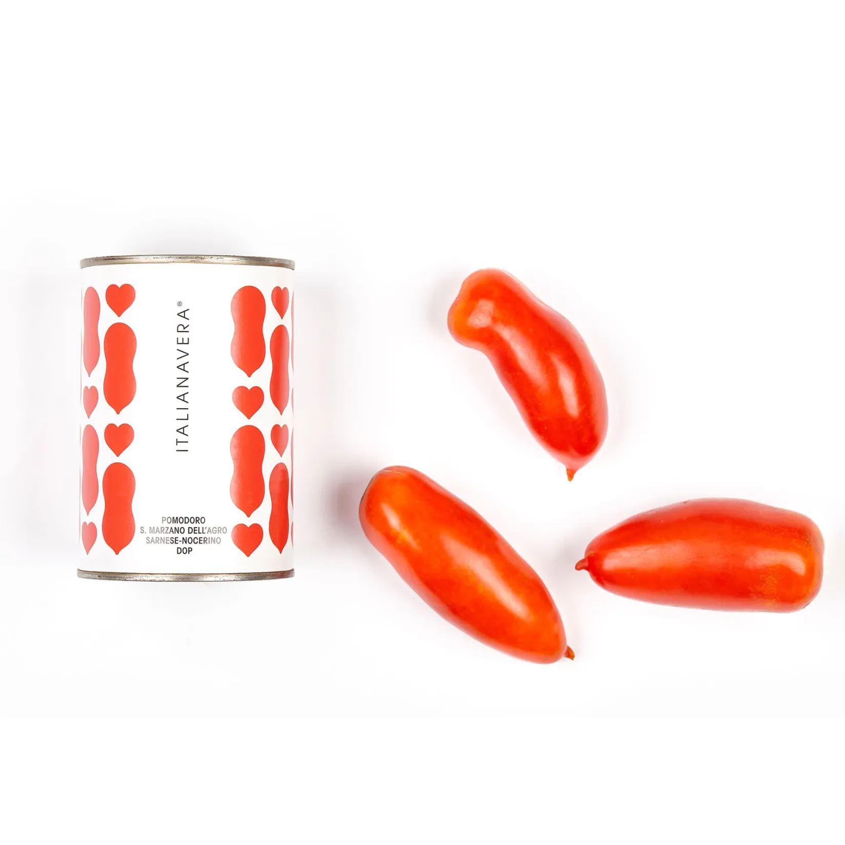 Italianavera Italian Ingredients|Vegetables^DOP San Marzano Peeled Tomatoes, 400g