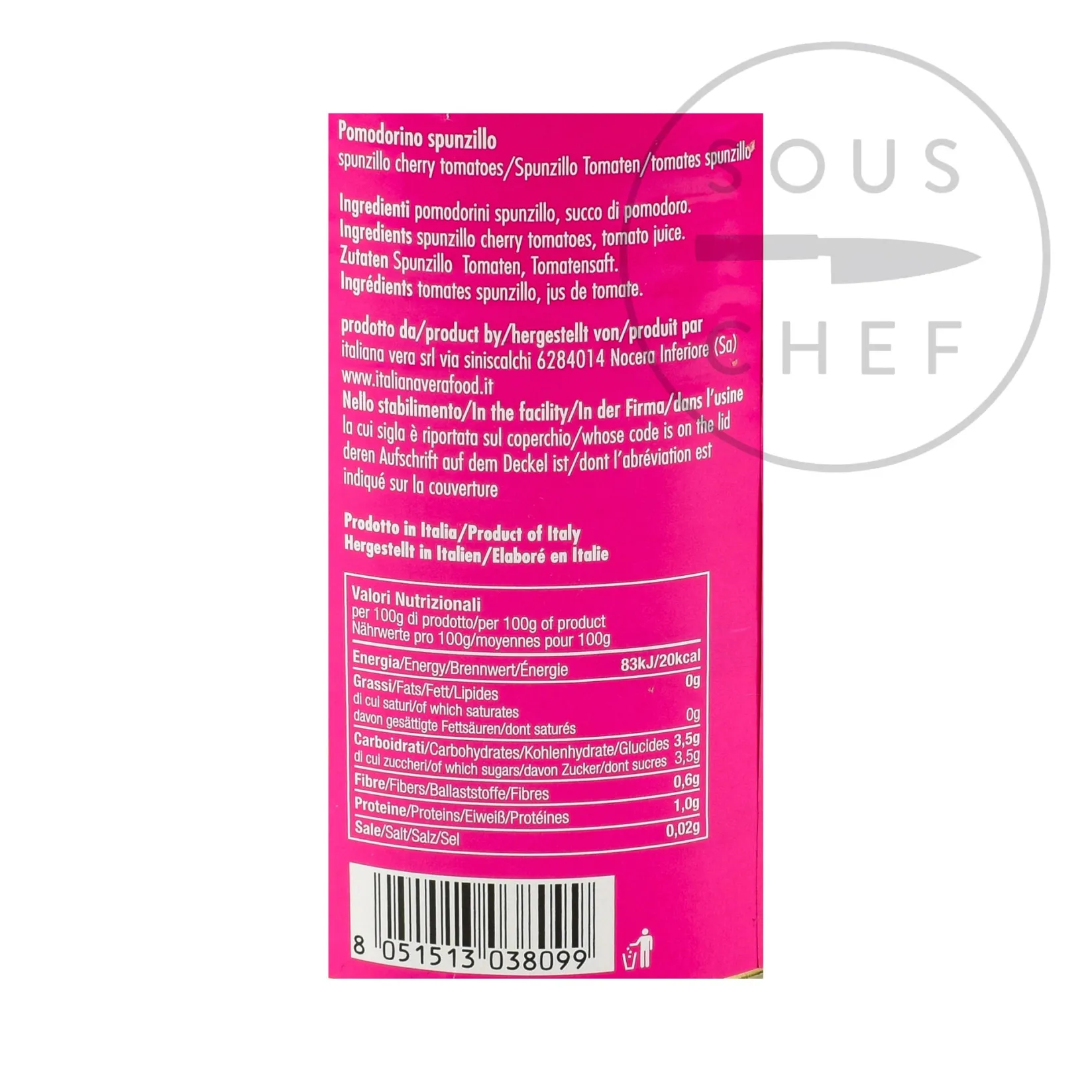 Italianavera Italian Ingredients|Vegetables^Spunzillo Tomatoes, 400g