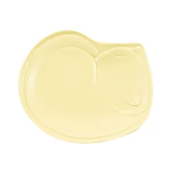 Kiji Stoneware & Ceramics Japanese Ingredients|Plates^Ivory Cat Japanese Small Plate, 11cm