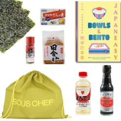 Sous Chef Ingredients Brands|Japanese Ingredients^Japan Easy Bowls & Bento Cookbook & Ingredients Set