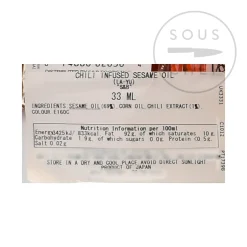 SB Japanese Ingredients|Sauces & Condiments^Japanese Chilli Oil, 33ml