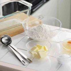 and Japanese Ingredients|Kitchen Tools & Utensils^Japanese Stainless Steel Tablespoon Measure, 19.5cm