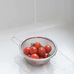 and Japanese Ingredients|Kitchen Tools & Utensils^Japanese Stainless Steel Deep Strainer for Prep Bowl, 13cm