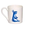 Jimbob Art Tableware Brands|Crockery & Dinnerware^Blue Rabbit with Macaroons Mug, 300ml