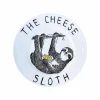 Jimbob Art Tableware Brands|Made In The Uk^Cheese Sloth Side Plate, 20cm