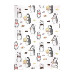 Jimbob Art Kitchen Textiles & Clothing^Guinea Pig Biscuits Tea Towel