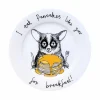 Jimbob Art Tableware Brands|Made In The Uk^I Eat Pancakes Like You For Breakfast! Side Plate, 20cm