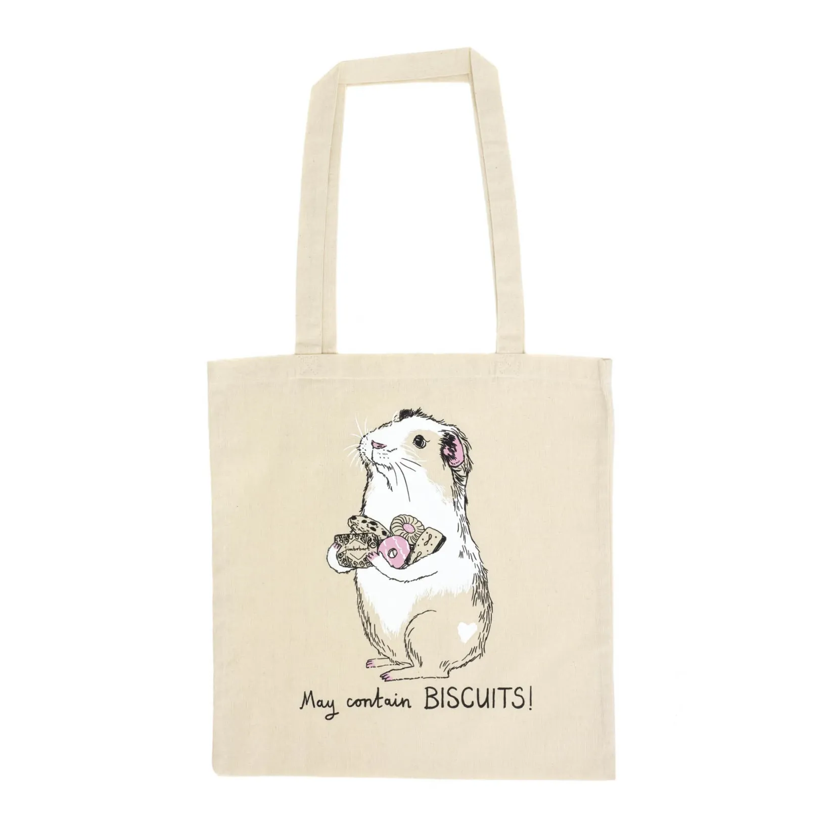 Jimbob Art Tableware Brands|Made In The Uk^May Contain Biscuits! Guinea Pig Tote Bag
