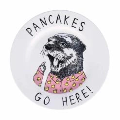 Jimbob Art Made In The Uk|Plates^Pancakes Go Here! Side Plate, 20cm