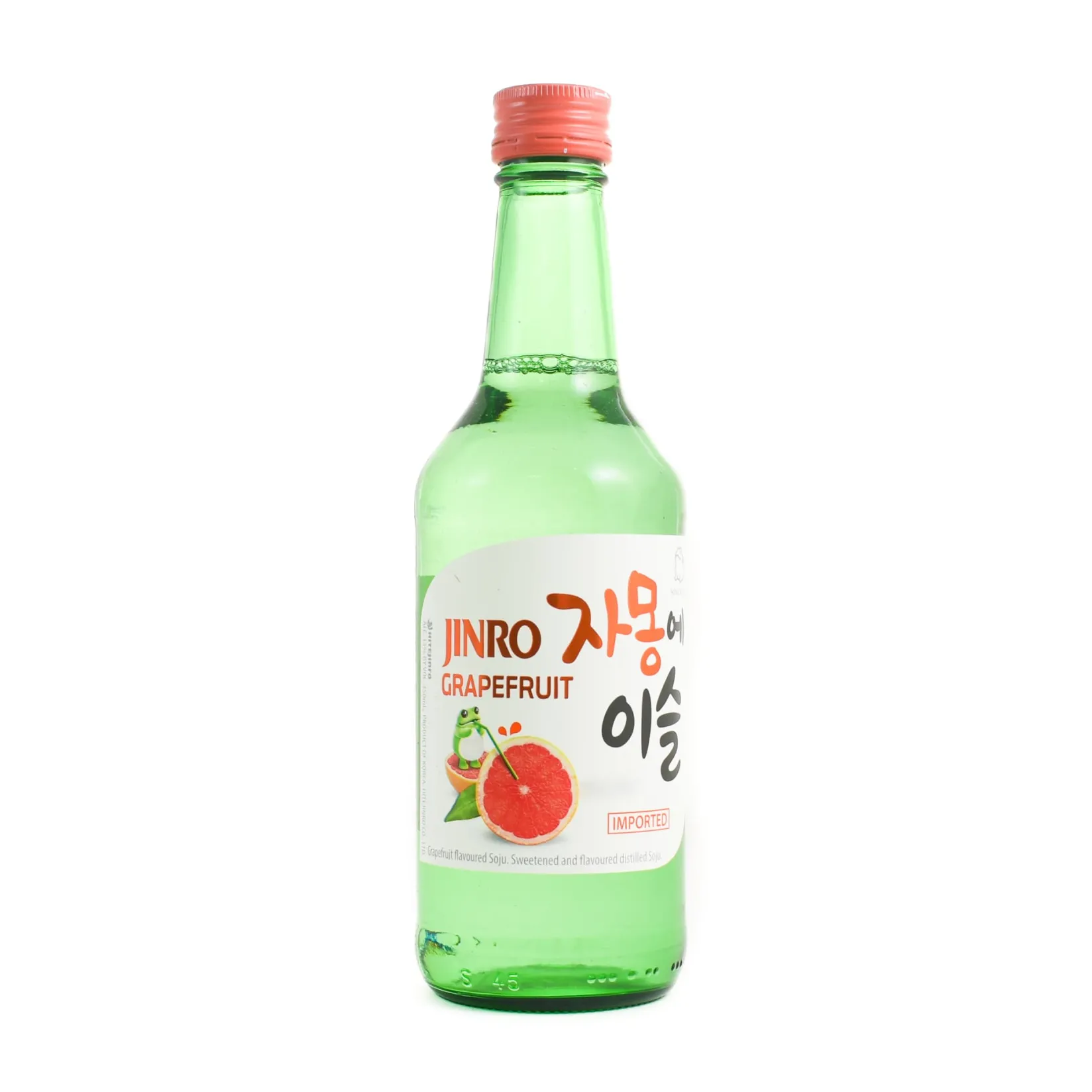 Jinro Ingredients Brands|Drinks^Chamisul Grapefruit Soju 13V, 350ml