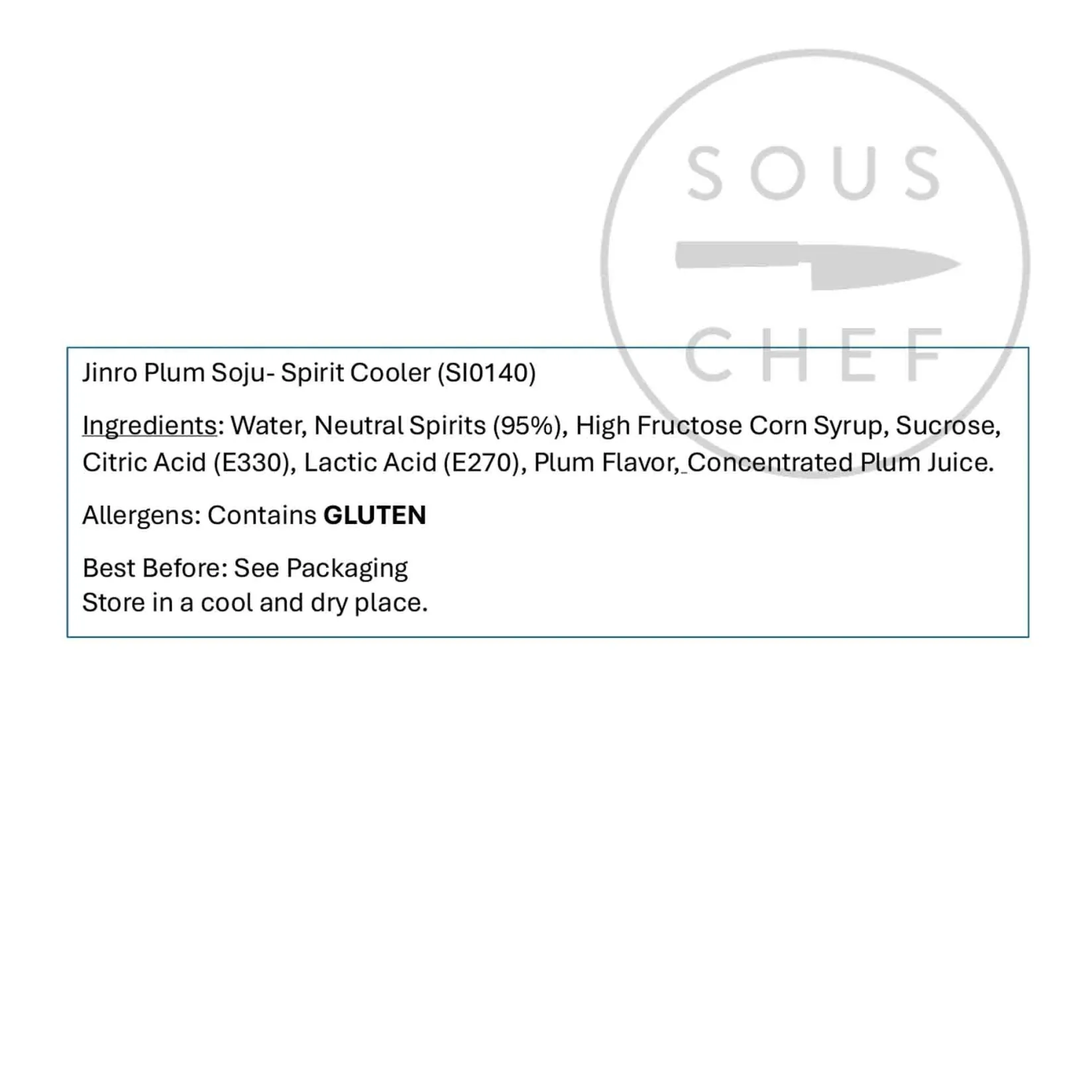 Jinro Ingredients Brands|Drinks^Plum Soju, 350ml