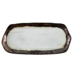 Kiji Stoneware & Ceramics Tableware Brands|Japanese Ingredients^Kaki Serving & Sushi Plate, 36 x 16cm
