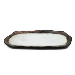 Kiji Stoneware & Ceramics Tableware Brands|Japanese Ingredients^Kaki Serving & Sushi Plate, 36 x 16cm
